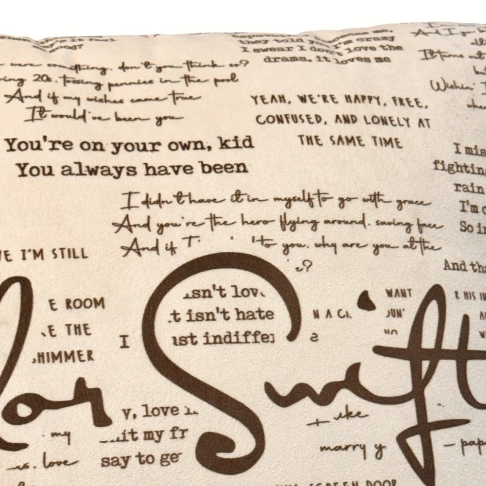 Taylor Swift Eras Tour Pillow • Cottagecore Academia Midnights Merch 16